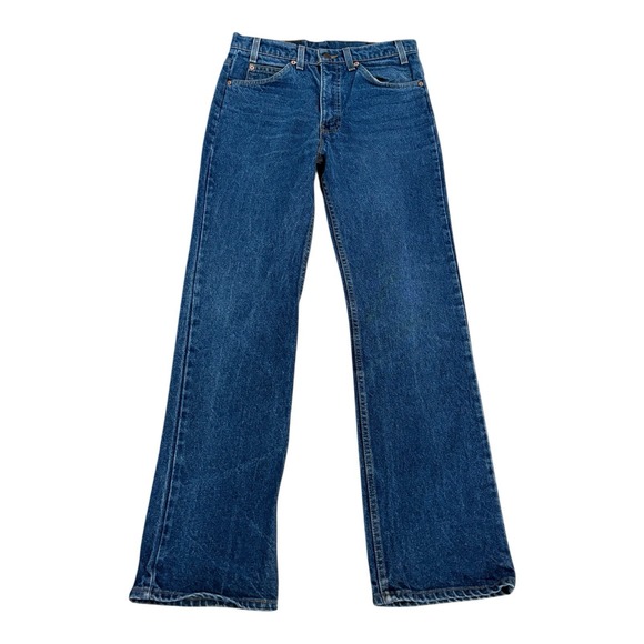 Levis 517 Orange Tab Jeans Men Size 32x31 (30x31) Blue Denim Made In USA - Picture 1 of 10